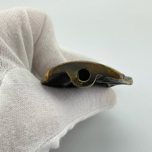 Vintage Brass Fisherman Figure, Home Decor, Ornament, Sailor Figurine, Steampunk - Picture 4 of 9